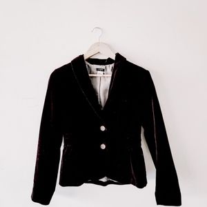 J.Crew Velvet Blazer